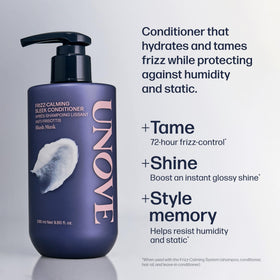 UNOVE back label close-up highlighting ingredient list and usage details