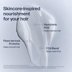 UNOVE creamy conditioner texture close-up showing smooth spreadability
