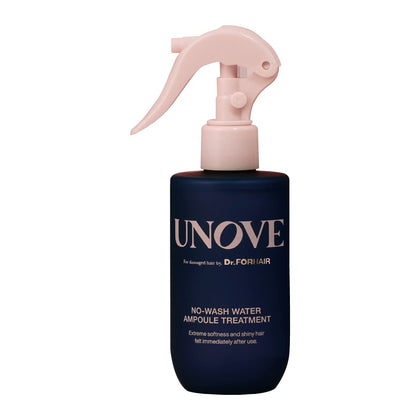 UNOVE front packaging showing 200ml bottle and label, highlighting portable care
