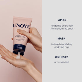 UNOVE close-up texture showing silky serum consistency for fast absorption