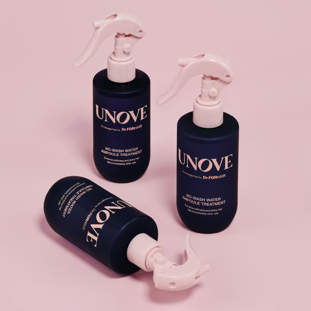 UNOVE on a bathroom shelf with towel, conveying daily routine and effortless use