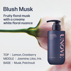 UNOVE seven-oil blend close-up droplets illustrating nourishing oils for softness