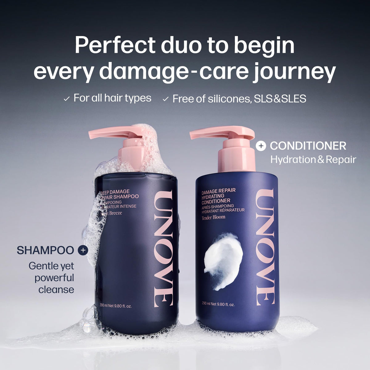 UNOVE Sweet Breeze scent visual suggesting fresh, light fragrance