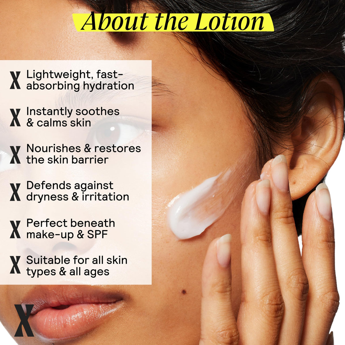 Untoxicated application on hand demonstrating non-greasy absorption benefit