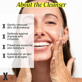 Untoxicated ingredient label featuring ceramides, hyaluronic acid and glycerin benefits