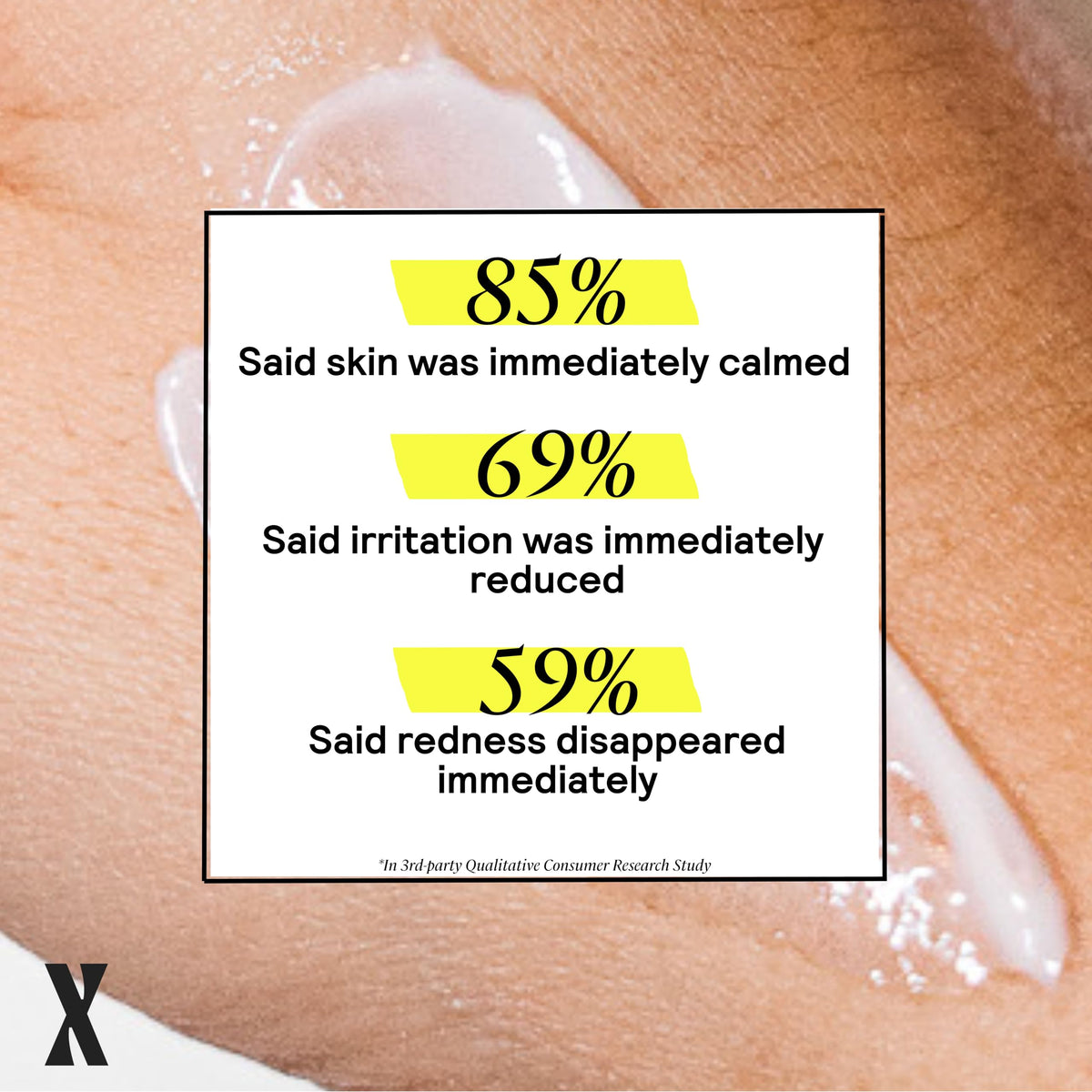 Untoxicated label close-up showing limited ingredients and gentle formulation