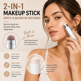 UOIULC creamy texture swatch close-up, smooth moisturizing finish visible