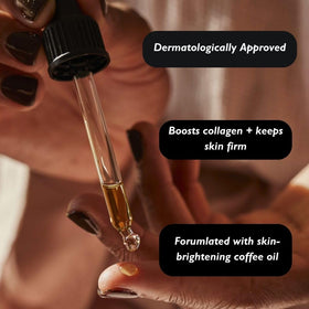 UpCircle pipette dispensing serum, demonstrating controlled application and ease
