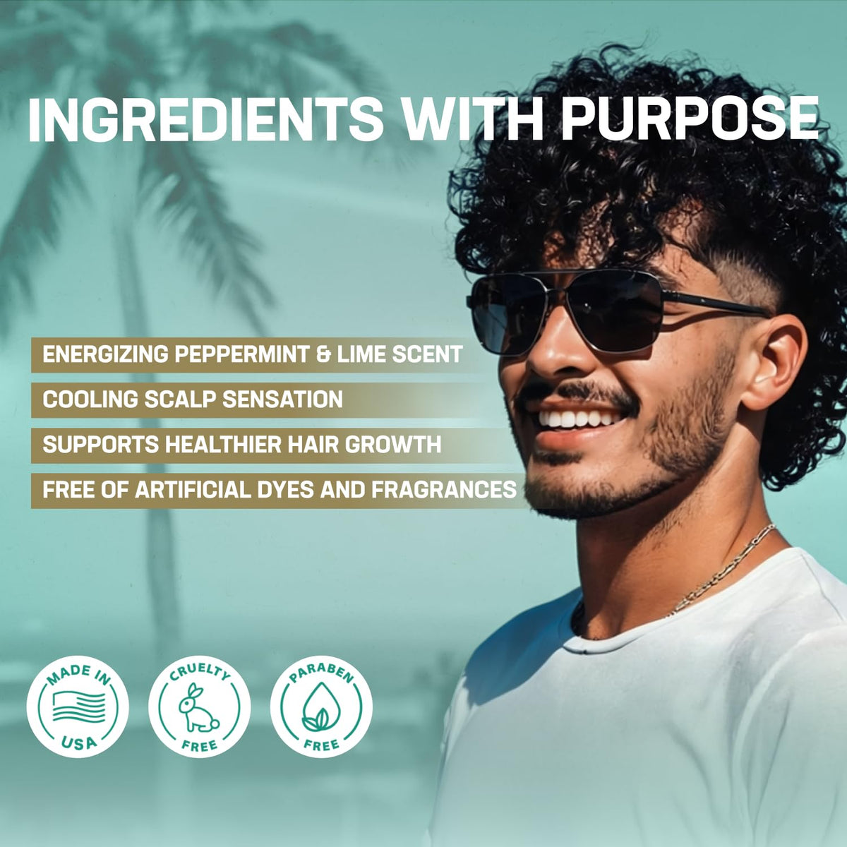 Uplift Provisions lime and peppermint ingredients emphasizing fresh scent