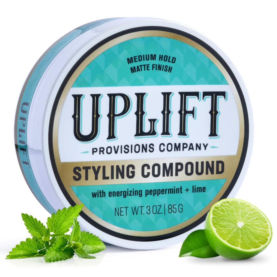 Uplift Provisions front jar showing label and 3 oz size benefit