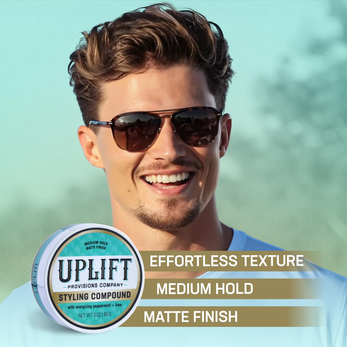 Uplift Provisions clay texture close-up highlighting creamy spreadability
