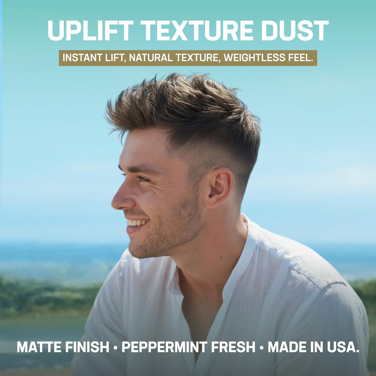 Uplift Provisions pump close-up demonstrating mess-free, targeted application benefit