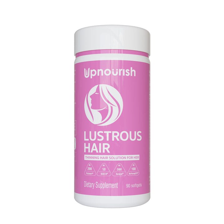 UpNourish front packaging showcasing product and benefits