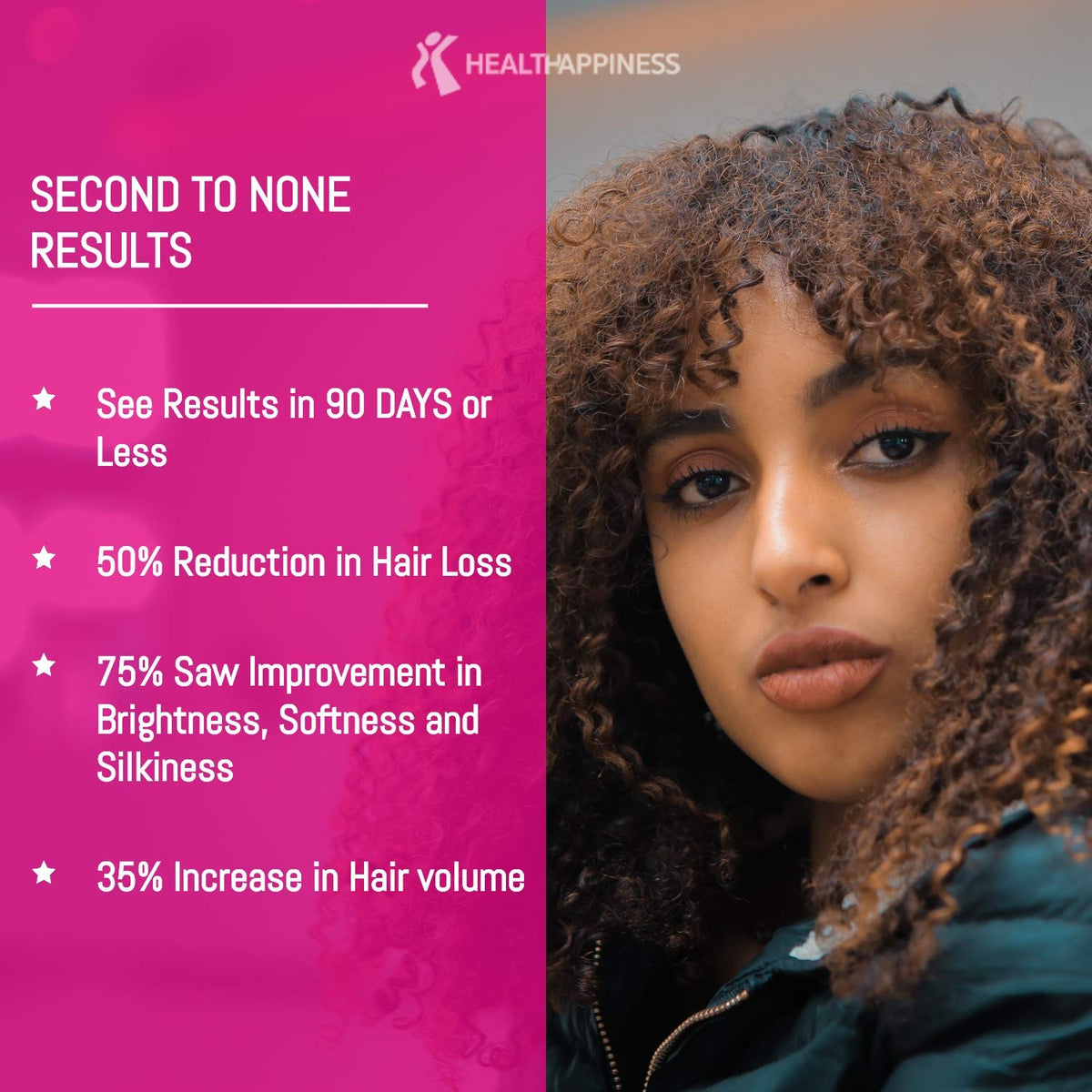 UpNourish label highlighting KERANAT, PHYTOPIN and biotin ingredients