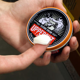 UPPERCUT DELUXE product in hand demonstrating easy application and control