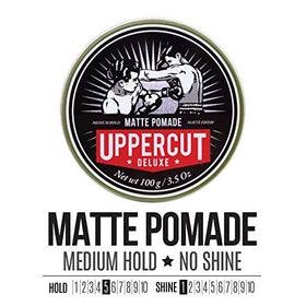 UPPERCUT DELUXE washout demonstration rinsing from hair to show easy removal
