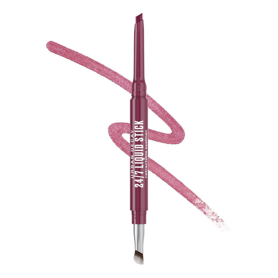 Urban Decay front packaging showing Ruby Drip and smudge-proof benefit
