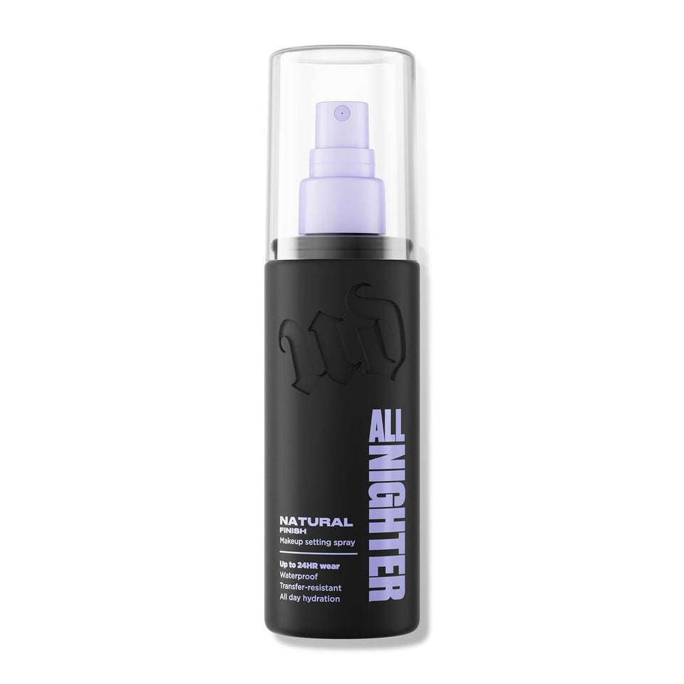 Urban Decay front packaging showing full 4 fl oz bottle and branding benefit long wear
