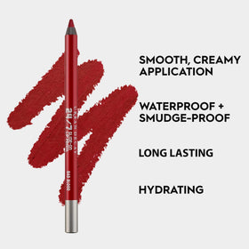 URBAN DECAY creamy swatch on skin illustrating smooth texture and pigmentation
