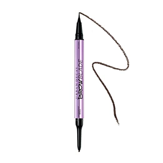 Urban Decay Brow Blade front packaging showing dual-ended applicator and precise shaping benefit