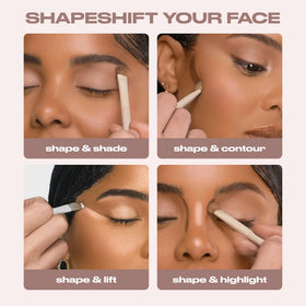 Urban Decay cream texture close-up demonstrating blendable finish