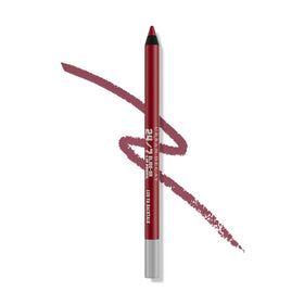 URBAN DECAY front packaging showing pencil and cap, easy to carry benefit