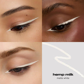 Urban Decay Hemp Milk pencil tip close-up demonstrating smooth creamy tip