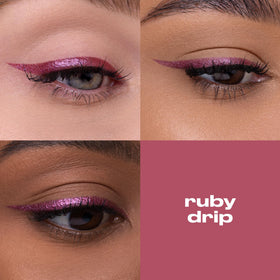 Urban Decay close-up slanted tip highlighting precision and easy application