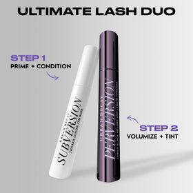 URBAN DECAY ingredients label close-up highlighting proteins and amino acids for lash care