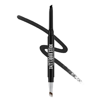 Urban Decay front packaging showing Melted Onyx eyeliner and benefits