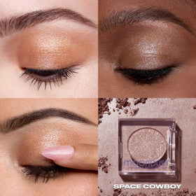 Urban Decay Moondust close-up texture highlighting micro-fine glitter benefit: smooth, chunk-free shimmer