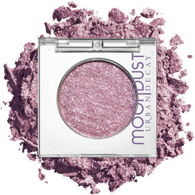 Urban Decay Moondust front packaging showing compact and shade label for quick identification