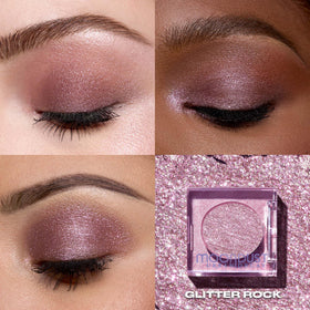 Urban Decay Moondust close-up texture showing micro-fine glitter for smooth shine