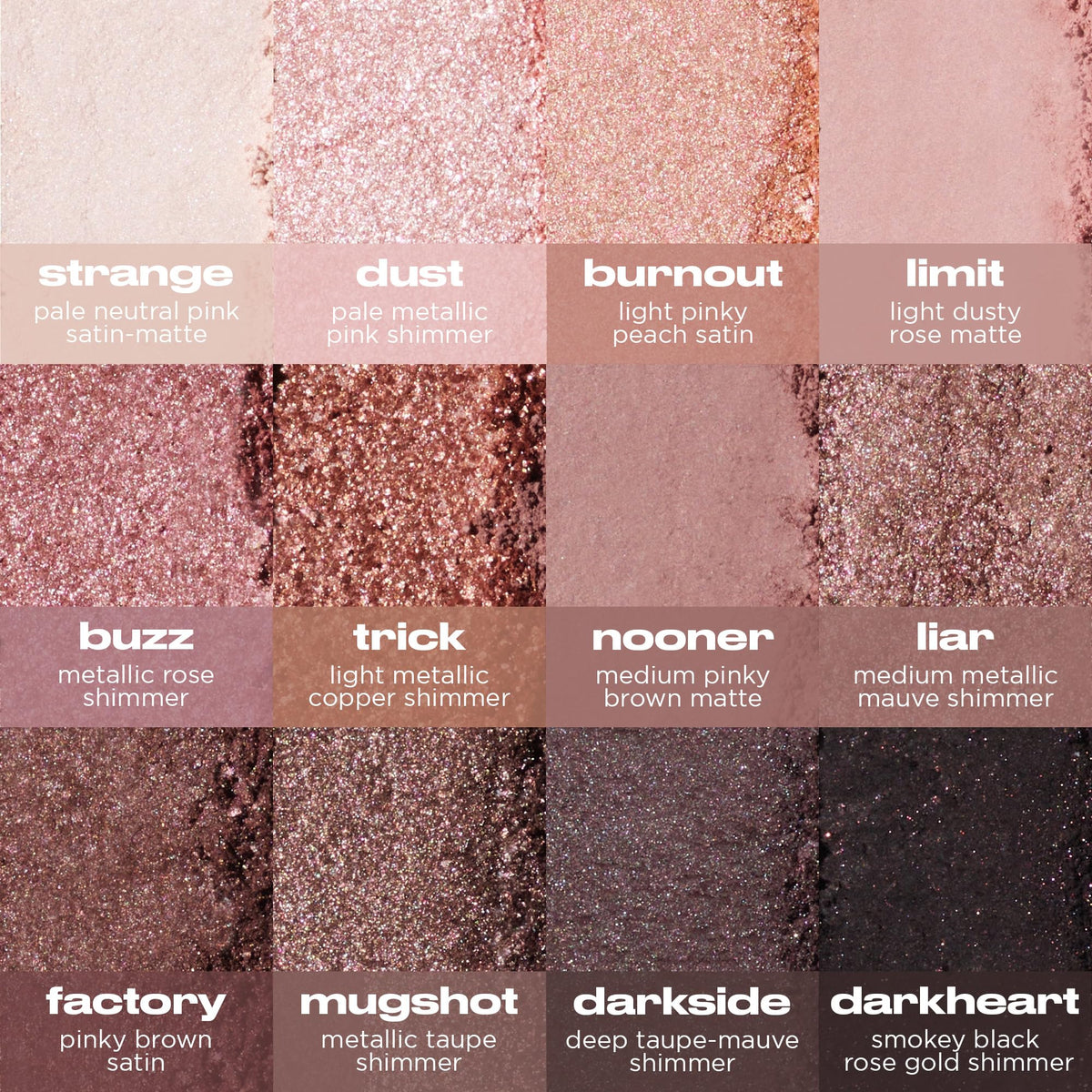URBAN DECAY naked 3 matte texture detail highlighting smooth application and soft finish