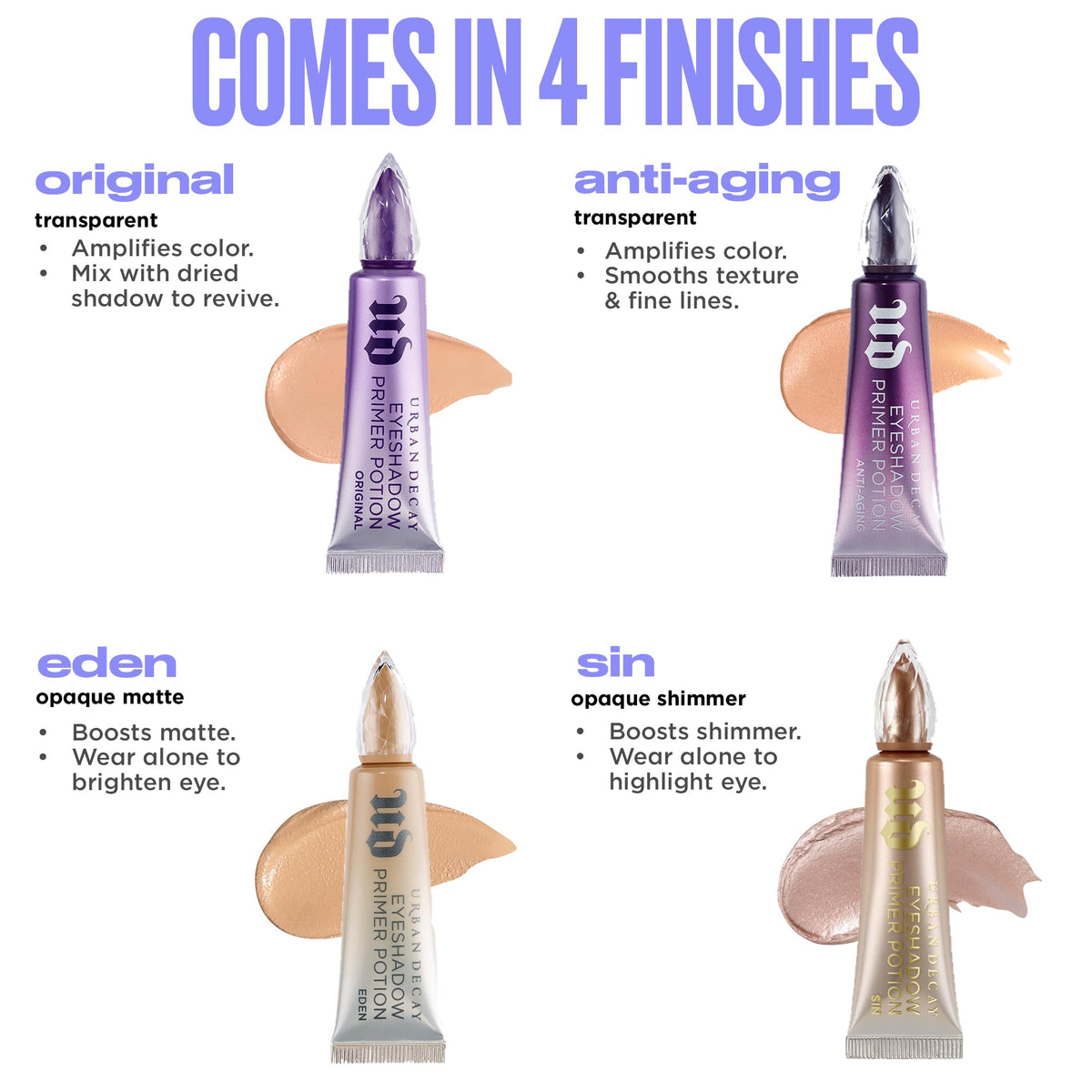 Urban Decay product label and ingredient panel highlighting vegan formula