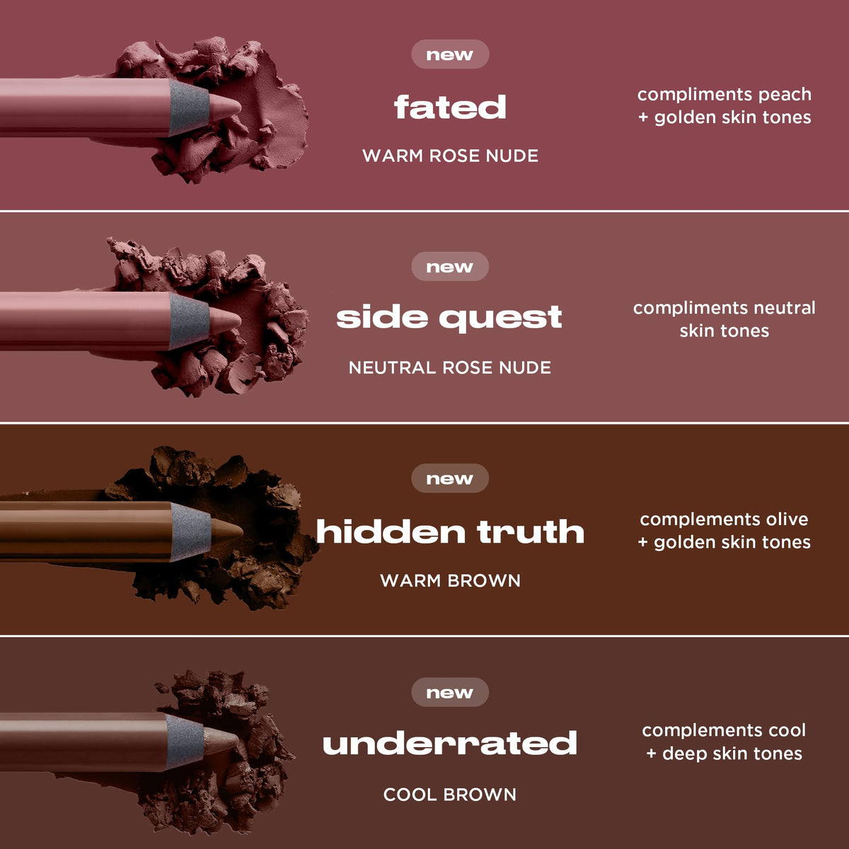 Urban Decay ingredients label showing vitamin E and oils for moisturizing benefit
