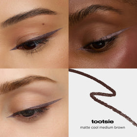 URBAN DECAY close-up pencil tip illustrating creamy glide and precision