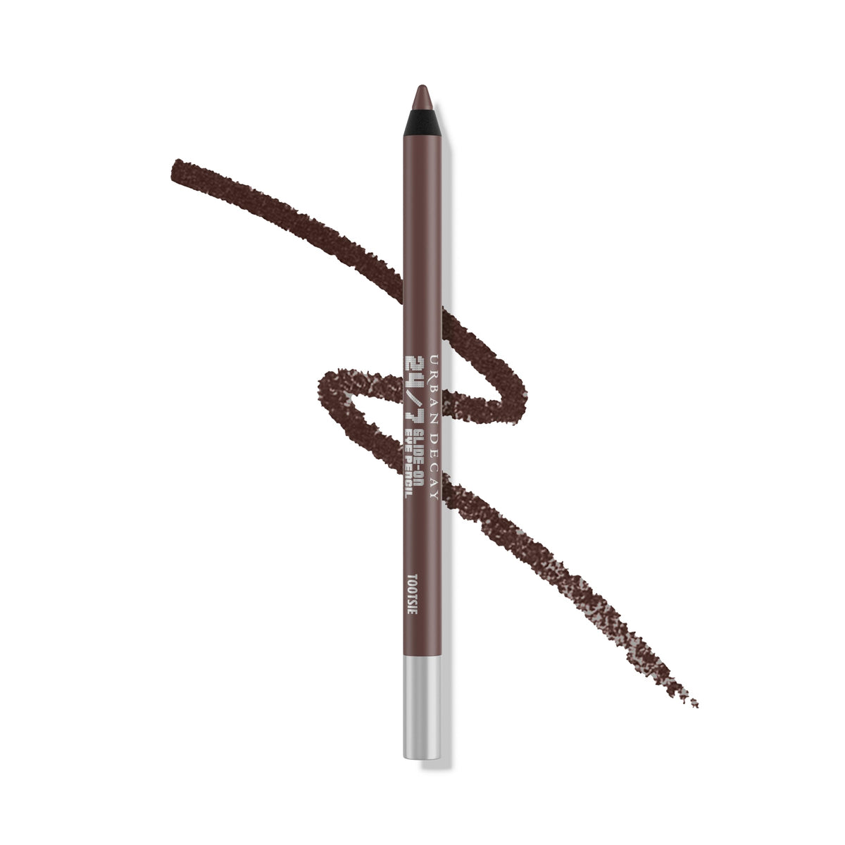 URBAN DECAY pencil front packaging showing Tootsie shade and brand benefit