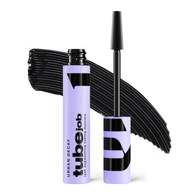 Urban Decay Tube Job front packaging showing product and branding, promises long wear