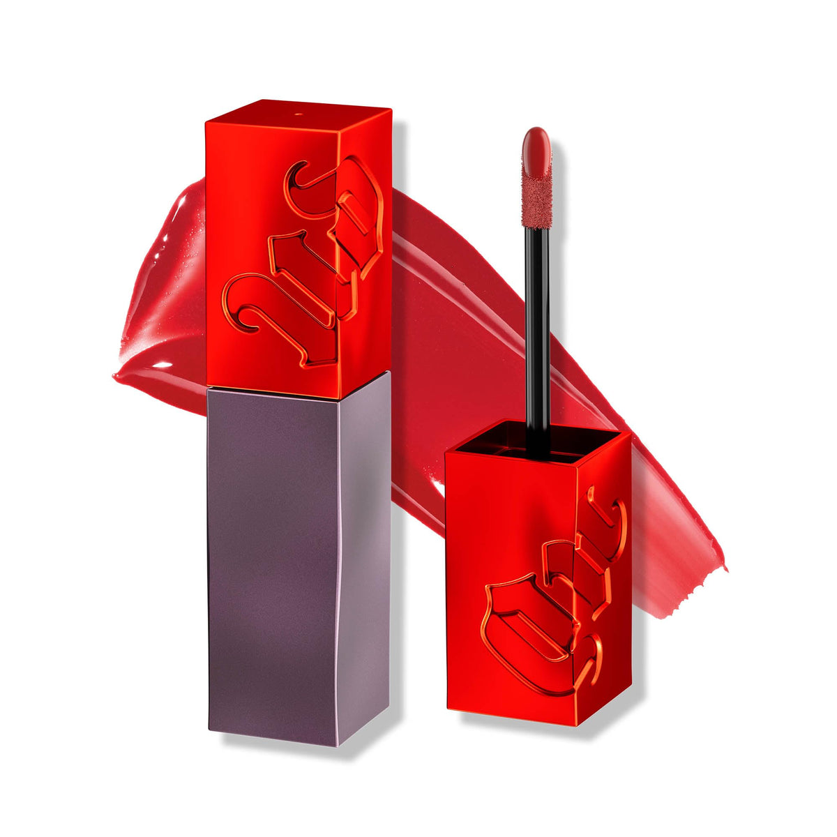 Urban Decay front packaging of Vice Lip Bond Unbreakable shows sleek tube and shade
