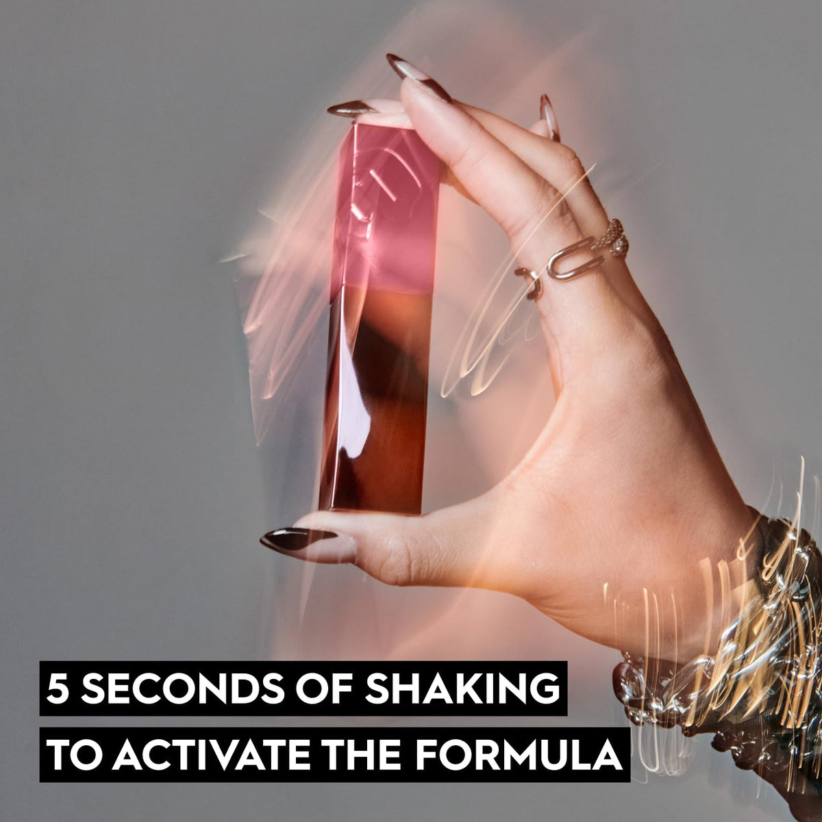 Urban Decay model wearing PDA in a lifestyle setting showing versatile day-to-night look benefit