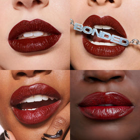 Urban Decay wand applying Vice Lip Bond demonstrating precise application benefit