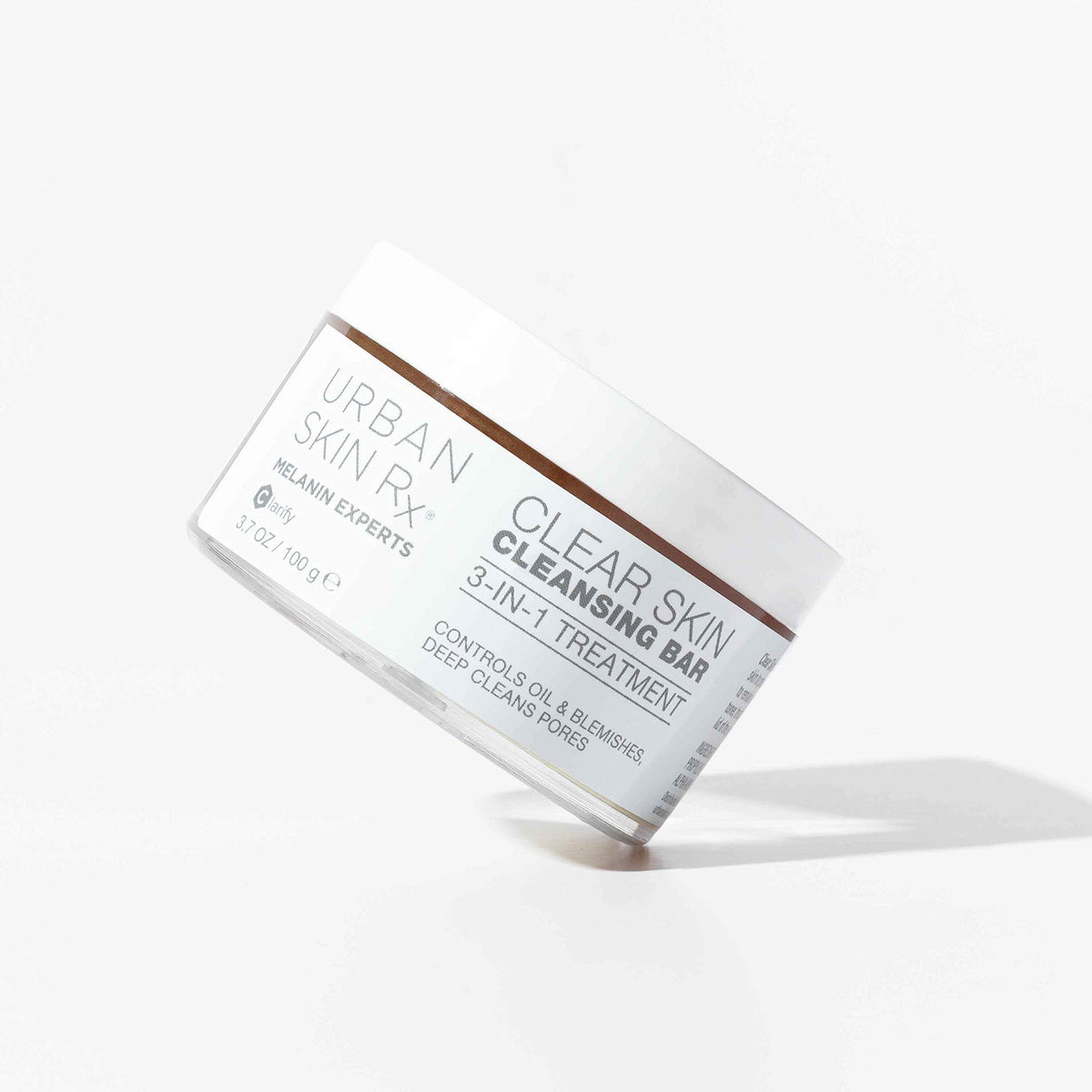 Urban Skin Rx bar shown alongside other skincare items illustrating easy routine integration