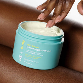 Urban Skin Rx before and after smooth knee visualizing reduced roughness and improved texture