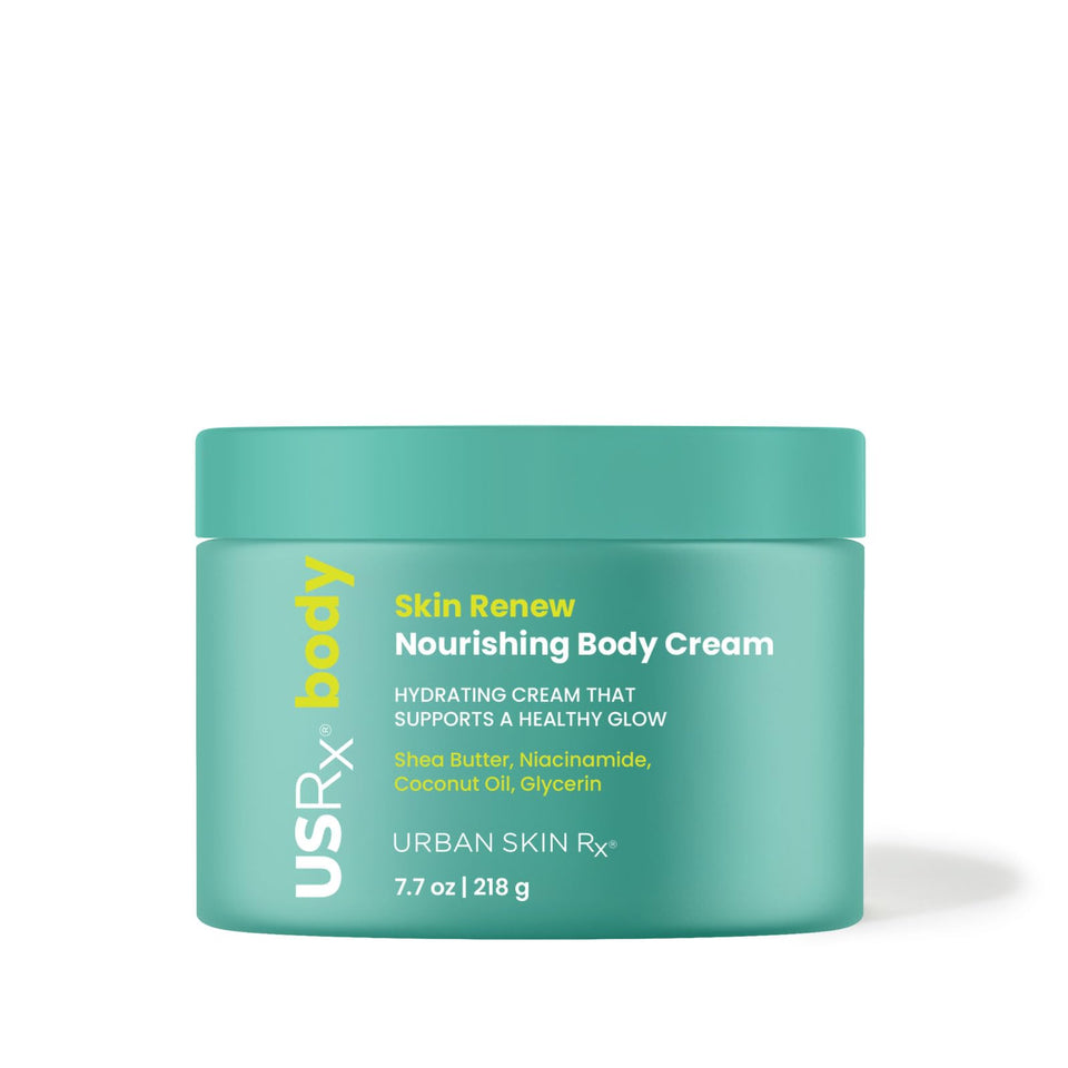 Urban Skin Rx front packaging showing product name and clean design for clear identification and trust