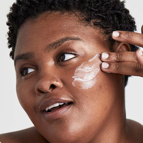 Urban Skin Rx ingredient focus on squalane bottle showing barrier support