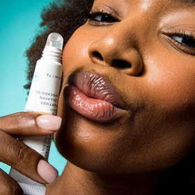 Urban Skin Rx ingredients label listing peptides collagen squalane hyaluronic acid for visible smoothing