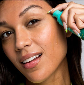 Urban Skin Rx ingredients flat lay highlighting alpha arbutin for brighter tone