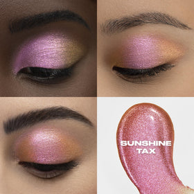 Urban Decay built-in brush applicator close-up for precise, mess-free application