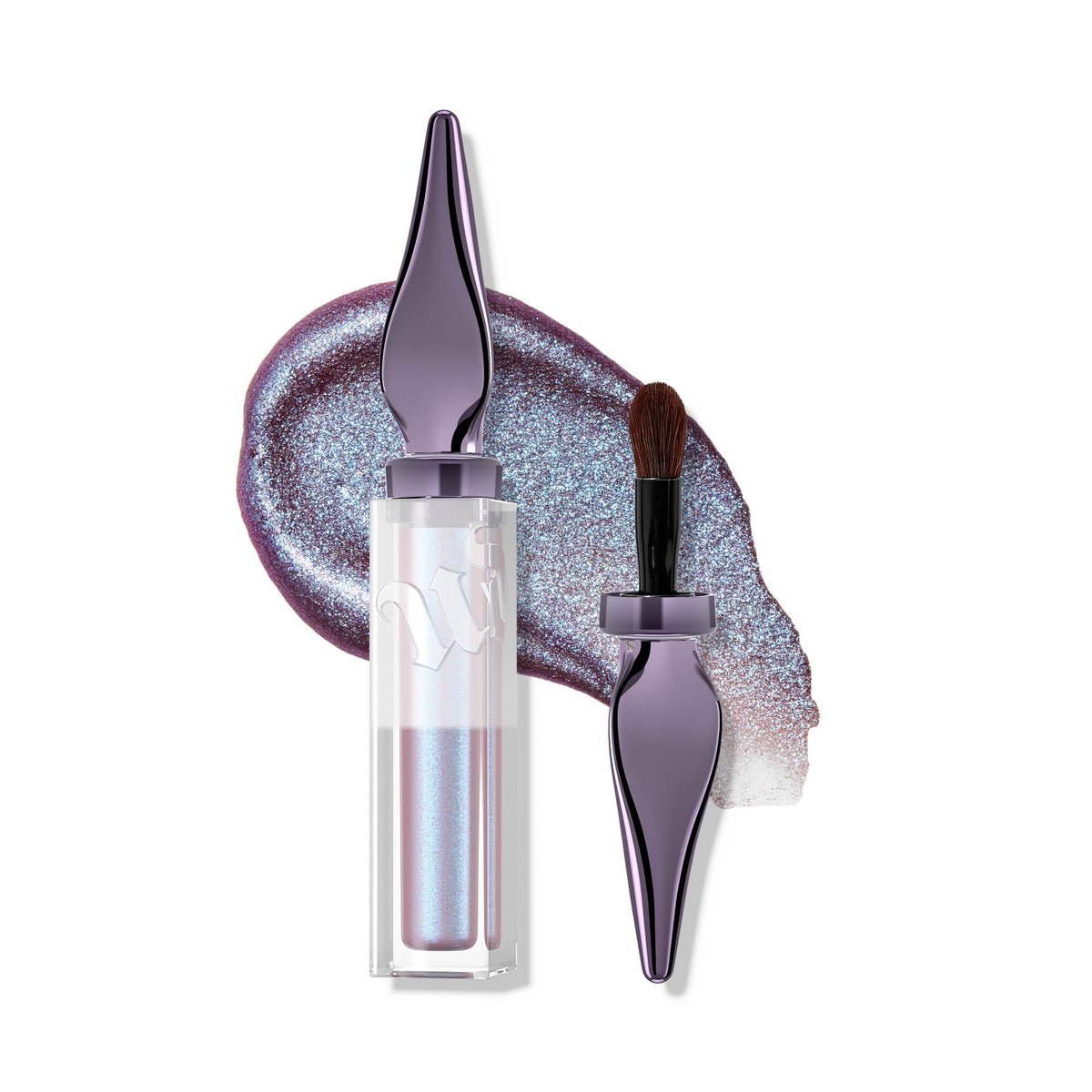 URBAN DECAY front packaging showing Frost Boss tube and branding, easy travel use